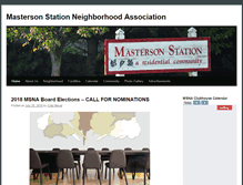 Tablet Screenshot of mastersonstation.org